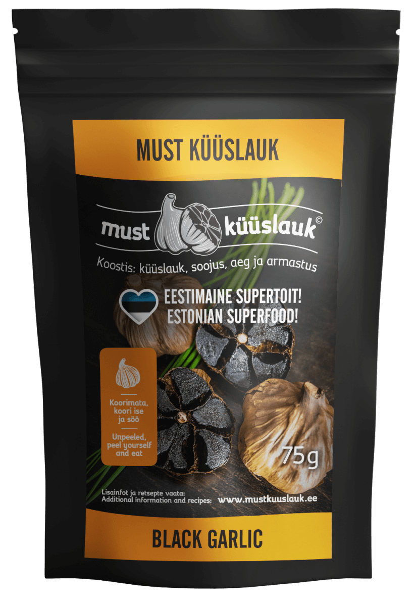 Mahe must küüslauk 75g
                         
