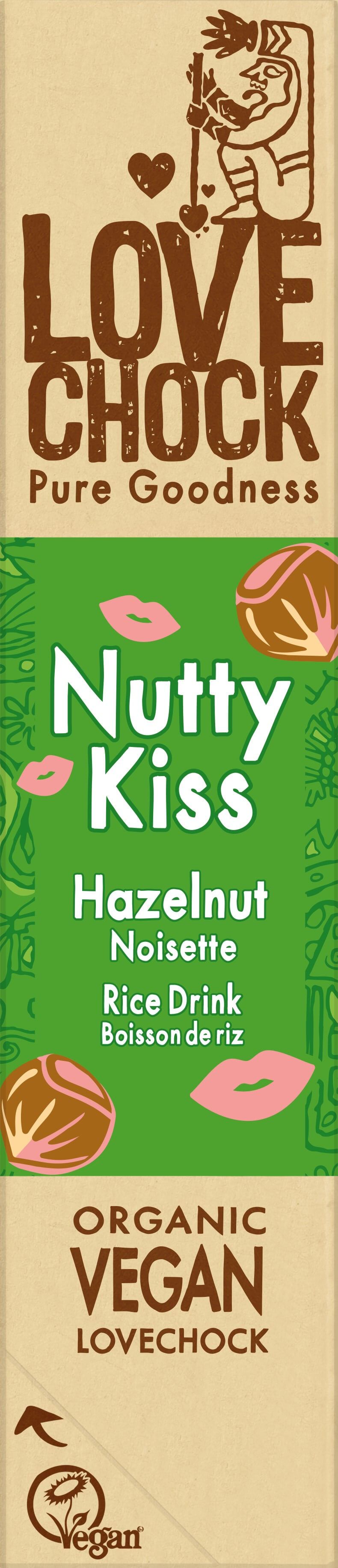 Mahe šokolaad NUTTY KISS...
                         